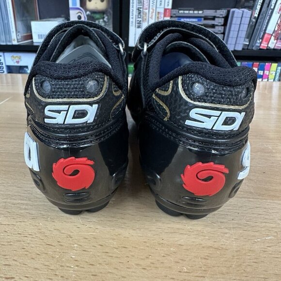 Sidi Bullet 2 Women Size 37 EU 5-5.5 US Black Gold Mountain Bike Cycling Shoes - Picture 4 of 7